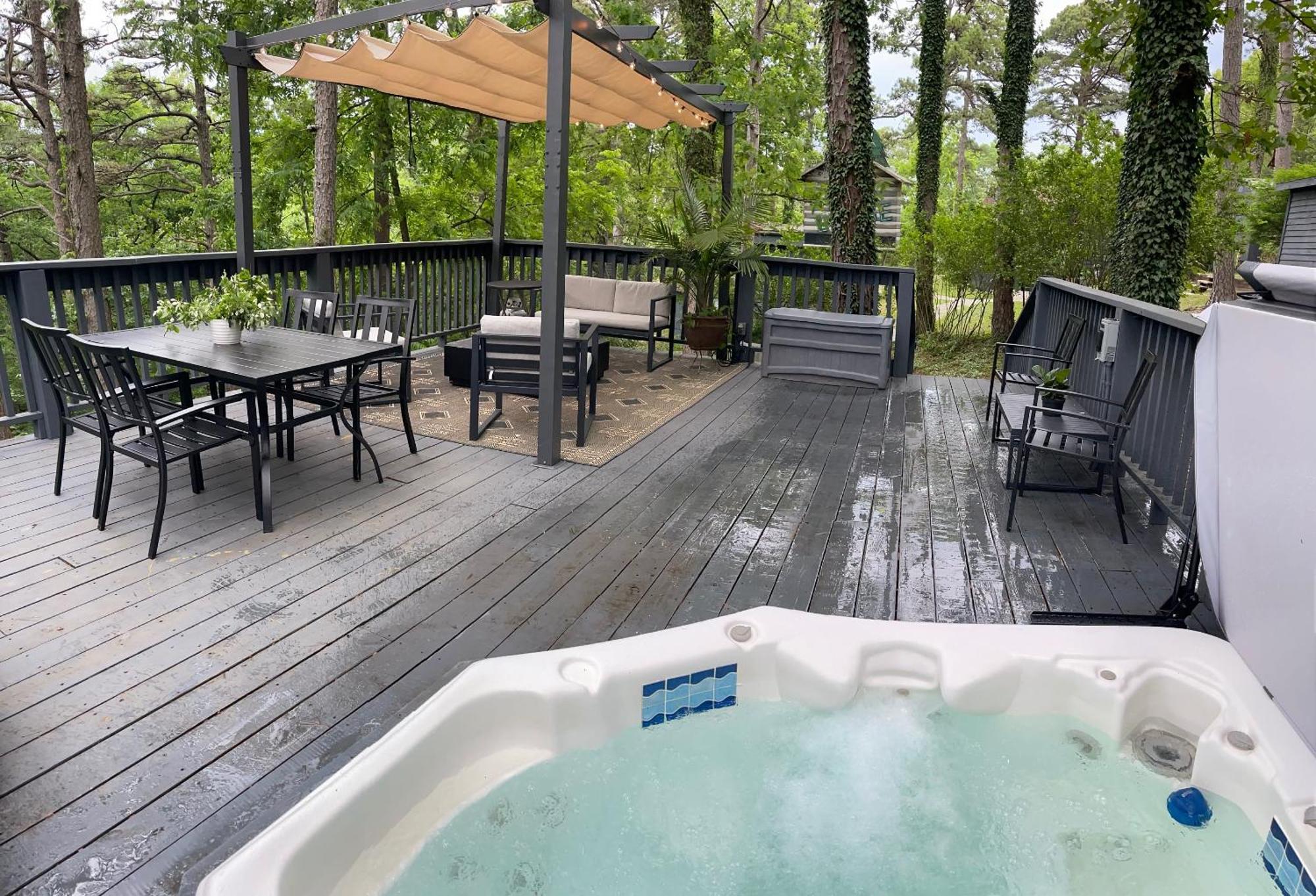 Vila Adventure Cabin 5 - King W Private Hot Tub Eureka Springs Exteriér fotografie